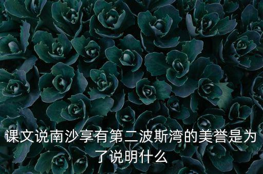 南海為什么石油豐富，南海和北海共同擁有的優(yōu)勢礦產資源是