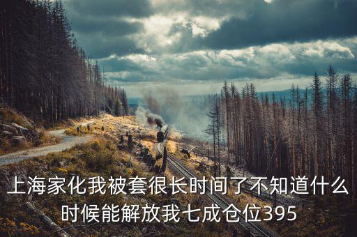 上海家化我被套很長時(shí)間了不知道什么時(shí)候能解放我七成倉位395