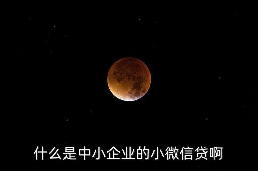 小微借貸是什么，小薇在貸款中是什么意思