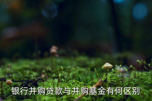 什么是銀行并購貸款，什么是并購貸款