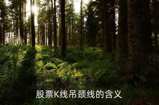 股市吊頸線是什么意思，股票K線吊頸線的含義