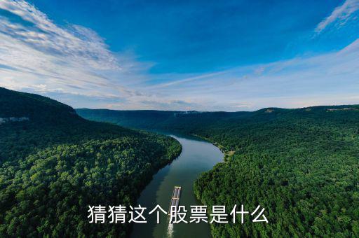 馬上游是什么股票，猜猜這個(gè)股票是什么