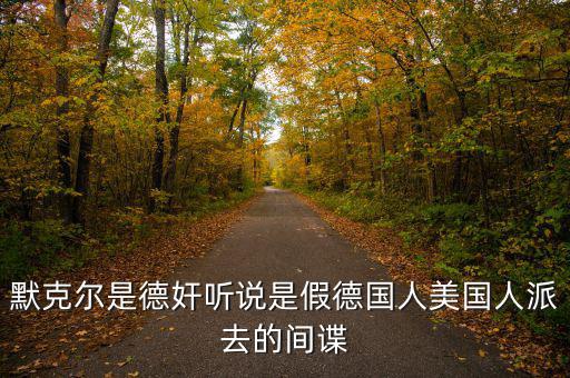 默克爾賭什么，默克爾是德奸聽(tīng)說(shuō)是假德國(guó)人美國(guó)人派去的間諜