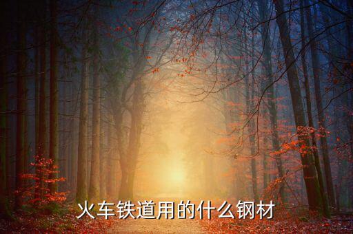 動車制造用的是什么鋼，火車鐵道用的什么鋼材