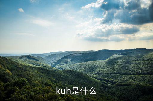美菱礦是什么，kuh是什么