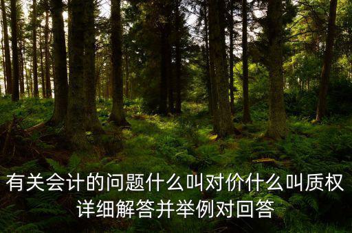 什么是過去的對價(jià)，什么是對價(jià)制度