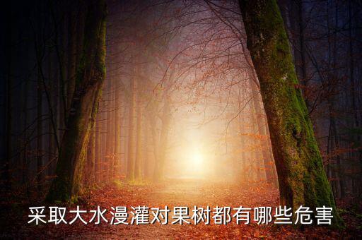 廣西地區(qū)大水漫灌導(dǎo)致什么，在干旱半干旱地區(qū)采取大水漫灌的灌溉方式可能會(huì)導(dǎo)致土地鹽漬化