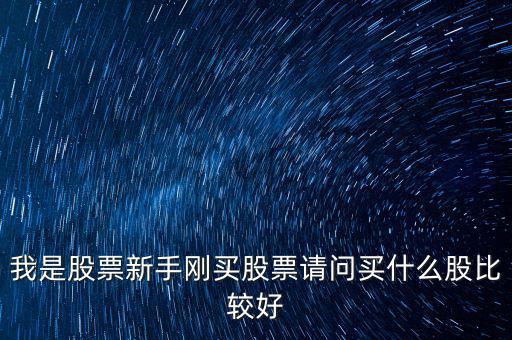 新手買什么股票好，我是股票新手剛買股票請(qǐng)問(wèn)買什么股比較好