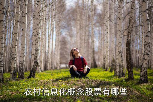 農(nóng)村富了什么股票，農(nóng)村信息化概念股票有哪些