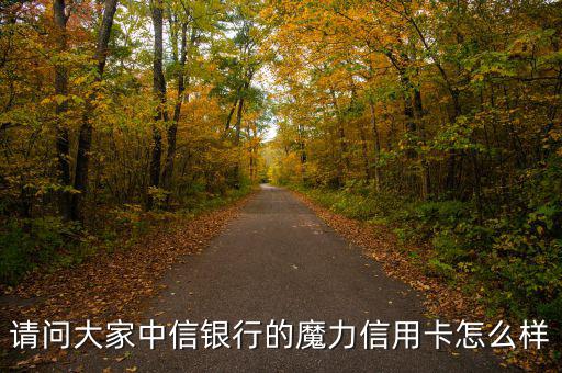 中信魔力白金卡什么樣，中信白金魔力信用卡到底是精英卡還是尊尚卡還是其它