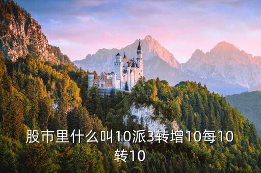 10送10派3是什么意思，10轉(zhuǎn)10派3是什么意思