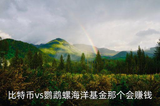 海洋基金是什么，比特幣vs鸚鵡螺海洋基金那個會賺錢