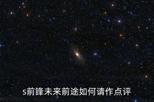 s前鋒做什么產(chǎn)業(yè)，s前鋒未來前途如何請作點評