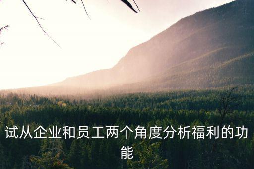 福利為什么激勵(lì)，企業(yè)員工福利對(duì)激勵(lì)員工有什么作用