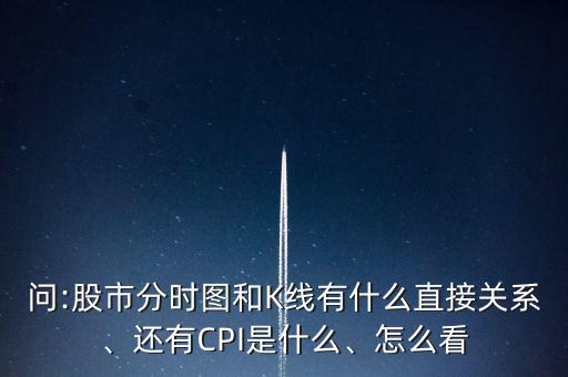 問:股市分時圖和K線有什么直接關系、還有CPI是什么、怎么看