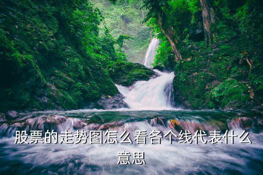  股票的走勢(shì)圖怎么看各個(gè)線(xiàn)代表什么意思