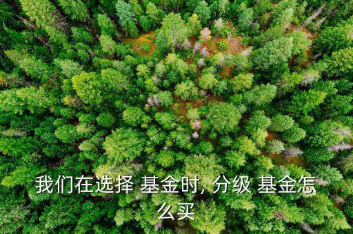怎么選擇分級(jí)基金,分級(jí)基金有何要求?