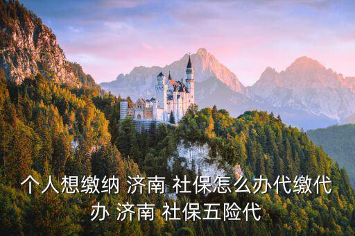 在濟(jì)南社保怎么交,保險邊肖在線解答你所遇到的保險問題