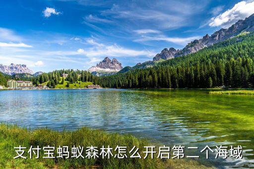  支付寶螞蟻森林怎么開啟第二個(gè)海域