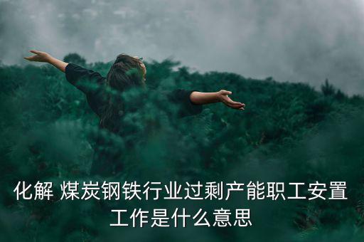 化解 煤炭鋼鐵行業(yè)過剩產(chǎn)能職工安置工作是什么意思