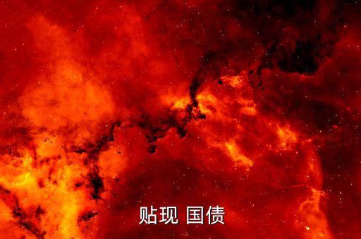  貼現(xiàn) 國債