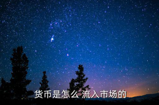  貨幣是怎么 流入市場的
