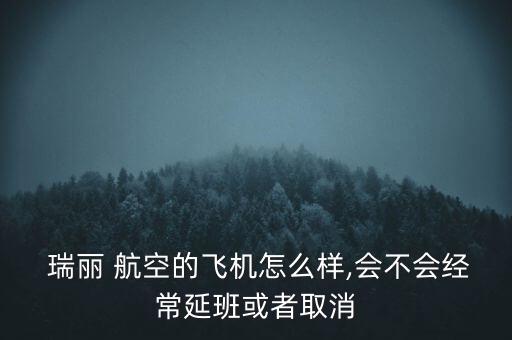  瑞麗 航空的飛機(jī)怎么樣,會(huì)不會(huì)經(jīng)常延班或者取消