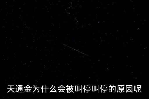 天通金為什么會被叫停叫停的原因呢