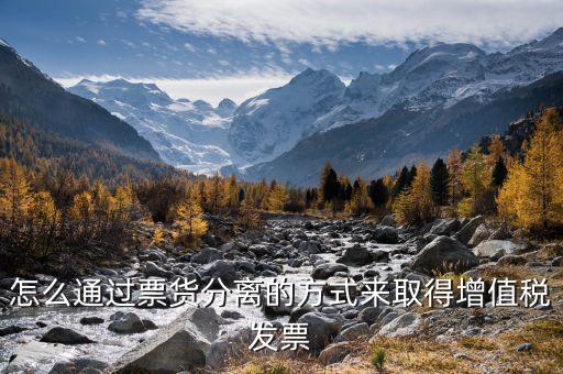 什么叫票貨分離，什么叫銀行商票