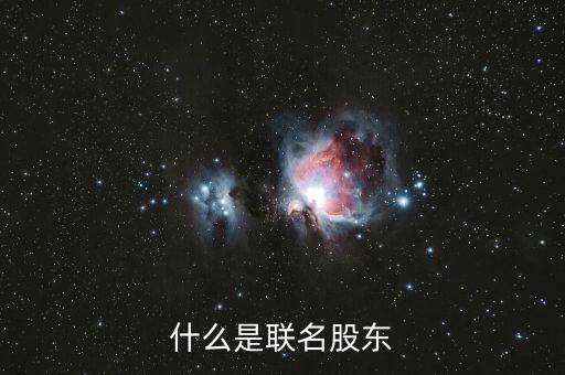 什么是聯(lián)席股東，什么是股東
