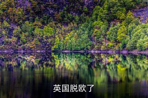 英脫歐是什么意思，英國脫歐了