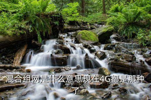 中國電信混合組網(wǎng)什么意思，混合組網(wǎng)是什么意思現(xiàn)在4G都是那種了