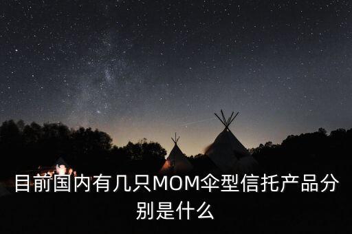 為什么叫傘型信托，目前國內(nèi)有幾只MOM傘型信托產(chǎn)品分別是什么