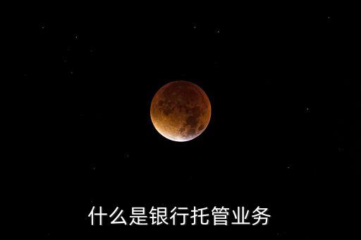 什么是托管清算，什么是清算
