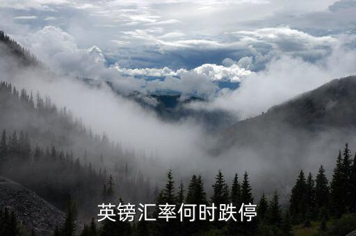 英鎊匯率何時(shí)跌停