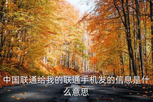 當(dāng)期激勵(lì)是什么意思，中國(guó)聯(lián)通給我的聯(lián)通手機(jī)發(fā)的信息是什么意思