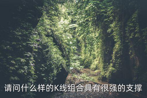 請問什么樣的K線組合具有很強(qiáng)的支撐