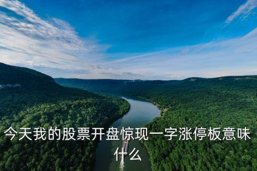 一字板漲停是什么意思，股票放量一字漲停板是怎么回事
