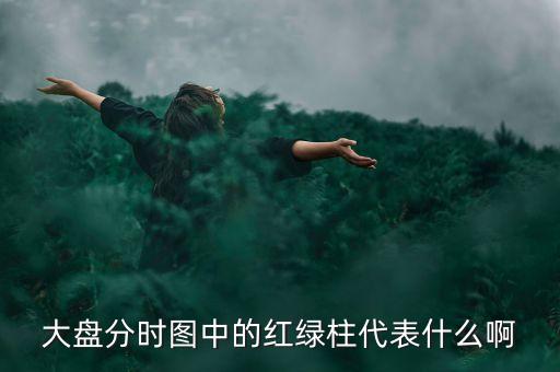 大盤分時(shí)線隨近的柱代表什么，股票分時(shí)圖下面黃藍(lán)白柱各表示什么