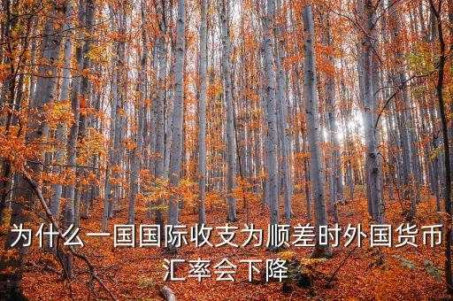 為什么順差外匯減少，為什么說外匯占款減少表明資本外流