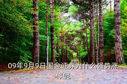 國金證券為什么漲停，股票為什么會漲停