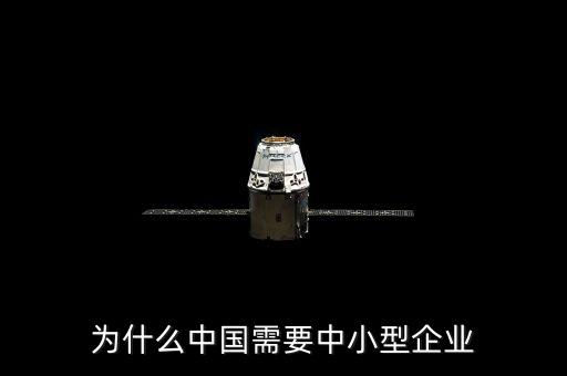 為什么中國需要中小型企業(yè)