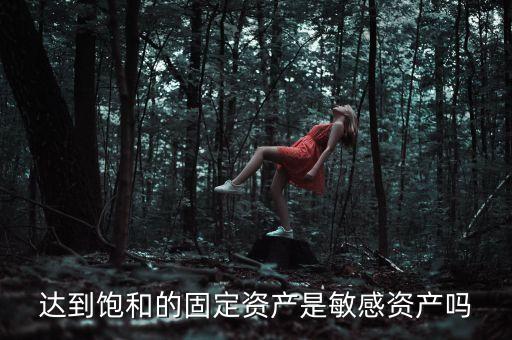 固定資產(chǎn)什么時候?yàn)槊舾匈Y產(chǎn)，達(dá)到飽和的固定資產(chǎn)是敏感資產(chǎn)嗎