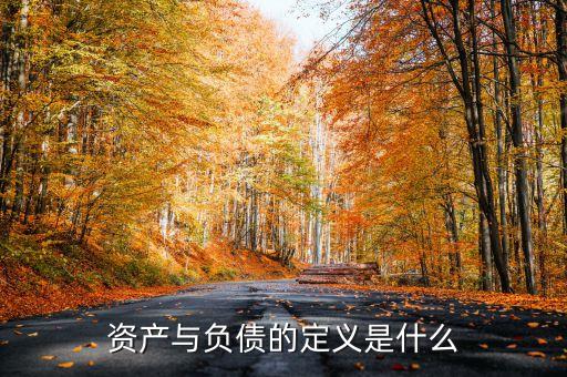 什么叫資產(chǎn)負(fù)債，什么叫做資產(chǎn)