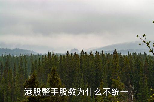為什么有的股票每手的股數(shù)不同，為什么有的股票 總手和現(xiàn)手?jǐn)?shù)量一樣的