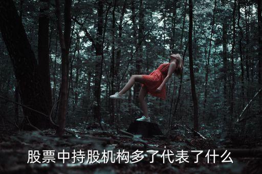 股票中持股機構多了代表了什么