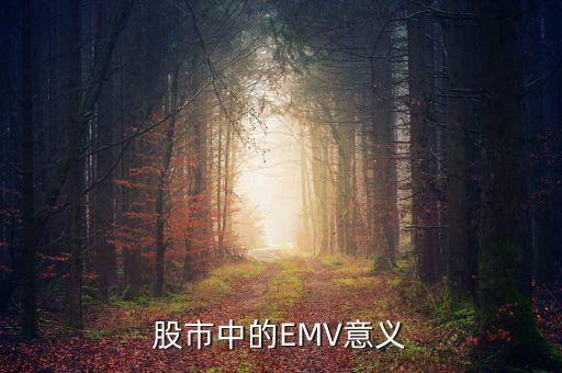 股市中的EMV意義