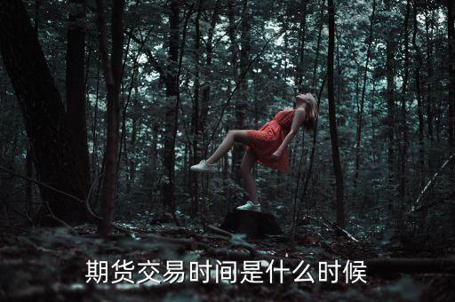 期貨交易時(shí)間是什么時(shí)候