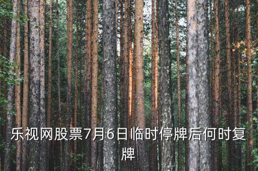 樂視網(wǎng)股票什么時(shí)候復(fù)牌，樂視網(wǎng)股票分析什么時(shí)候復(fù)牌 遙遙無期