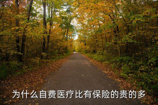 為什么自費(fèi)醫(yī)療比有保險(xiǎn)的貴的多